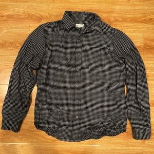 gap button up flannel shirt
